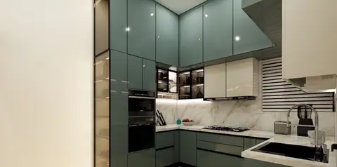 Kitchen — Aleem Baig by ModScale, Bengaluru