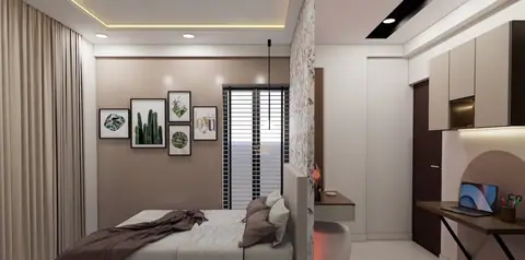 Ashwathy — Modern Art Deco interiors by ModScale in Bengaluru