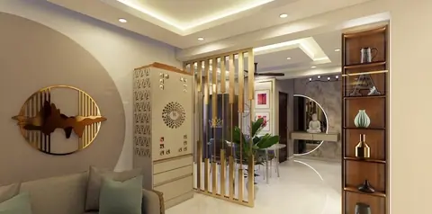 Ashwathy — Modern Art Deco interiors by ModScale in Bengaluru