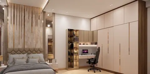 Bedroom — Chandra Shekar by ModScale, Bengaluru