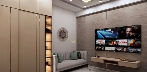 Chandra Shekar — Warm Modern interiors by ModScale in Bengaluru