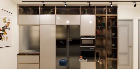 Kitchen — Dr. Sumeet by ModScale, Bengaluru
