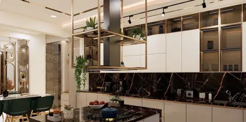 Dr. Sumeet — Modern Art Deco interiors by ModScale in Bengaluru