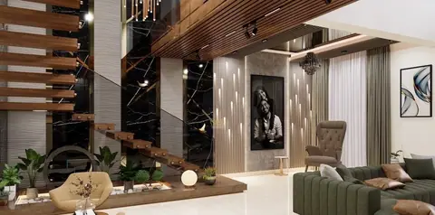 Modern Art Deco interior style — ModScale, Bengaluru
