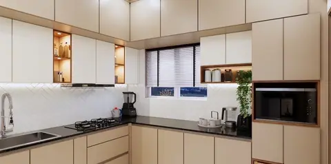 Kitchen — Jyothirmaye by ModScale, Bengaluru