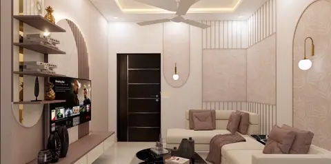Living — Rajnish by ModScale, Bengaluru