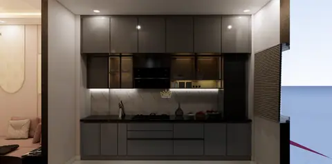 Kitchen — Rajnish by ModScale, Bengaluru