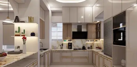 Kitchen — Sabir by ModScale, Bengaluru