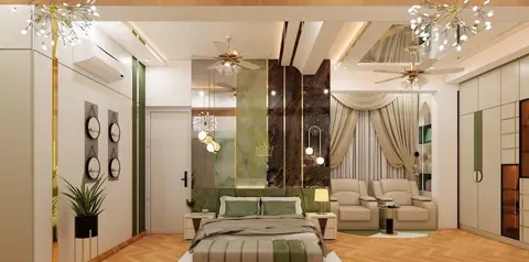 Master Bedroom — Sabir by ModScale, Bengaluru