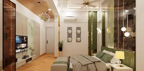 Master Bedroom — Sabir by ModScale, Bengaluru