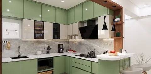 Kitchen — Suparna by ModScale, Bengaluru