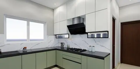 Kitchen — Ujjwal by ModScale, Bengaluru