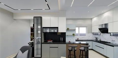 Kitchen — Ujjwal by ModScale, Bengaluru
