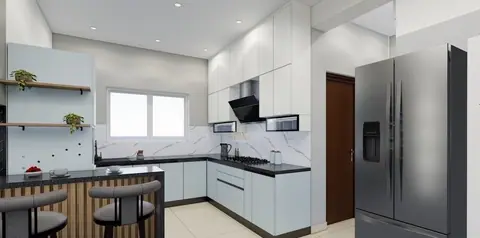 Kitchen — Ujjwal by ModScale, Bengaluru